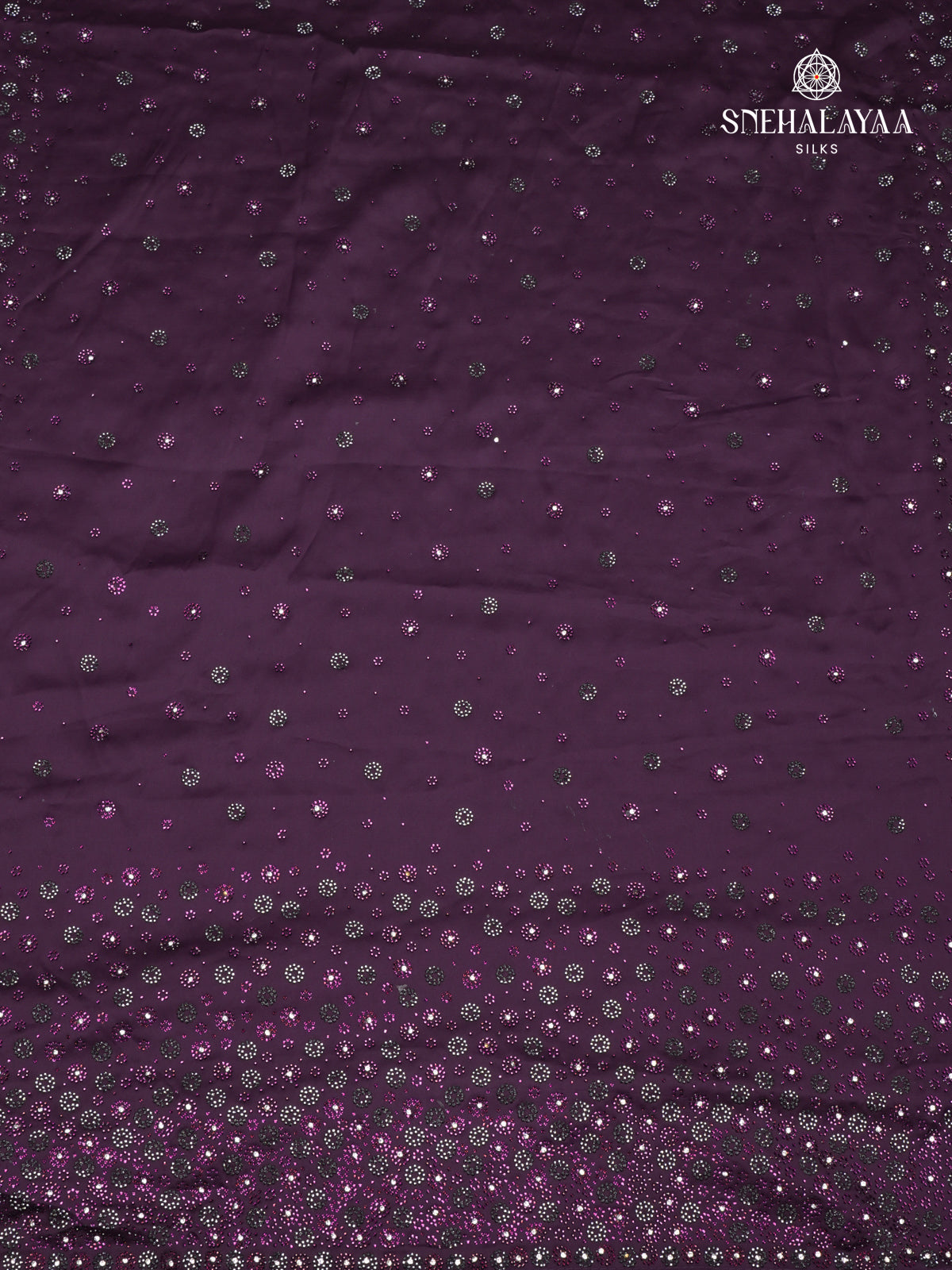 Purple Designer Saree