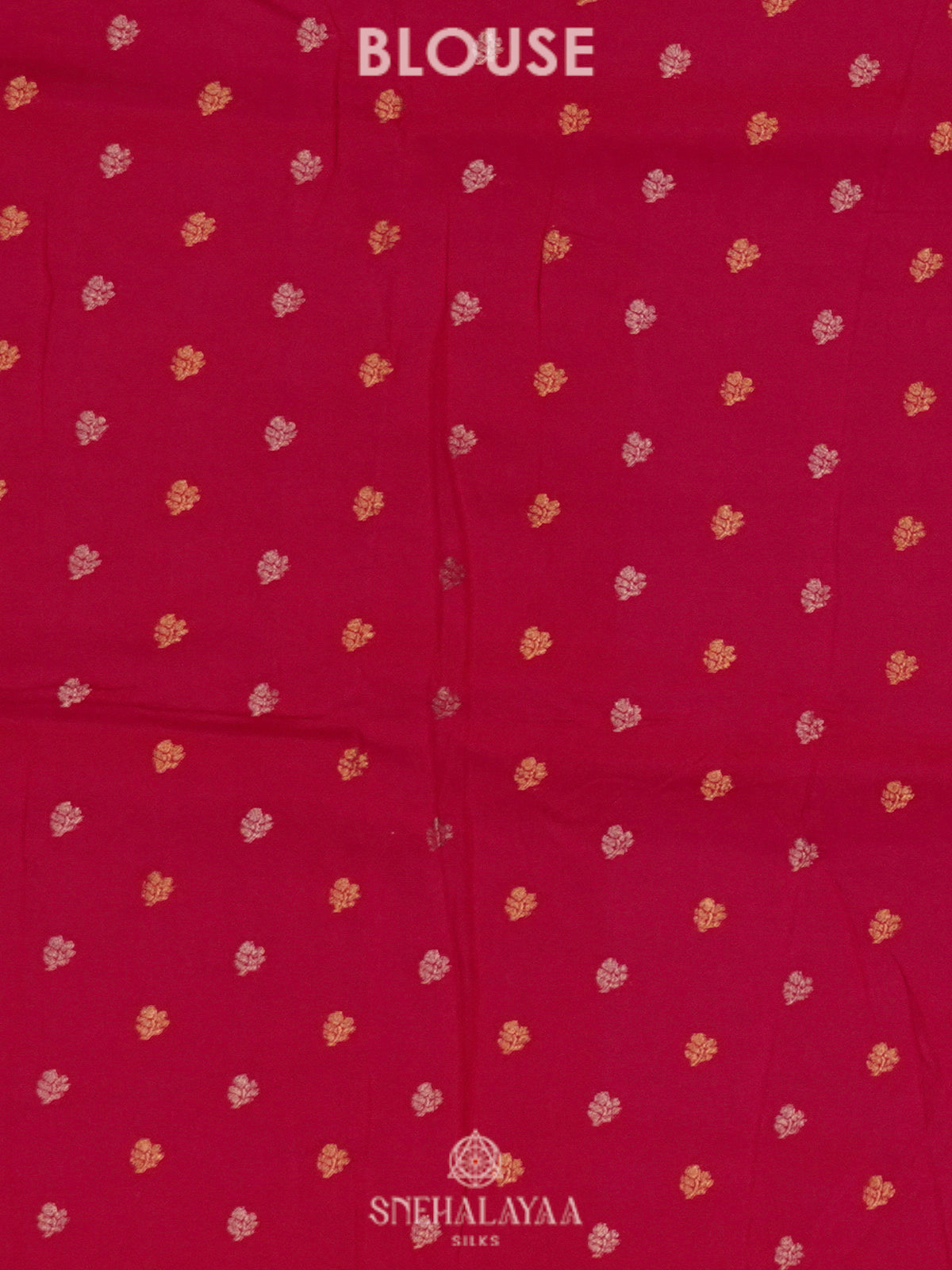 Orange Banaras Silk Saree