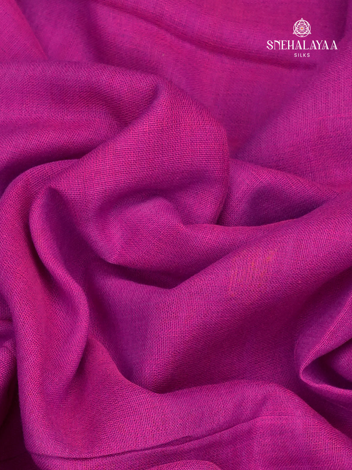 Violet Khadi Cotton Saree