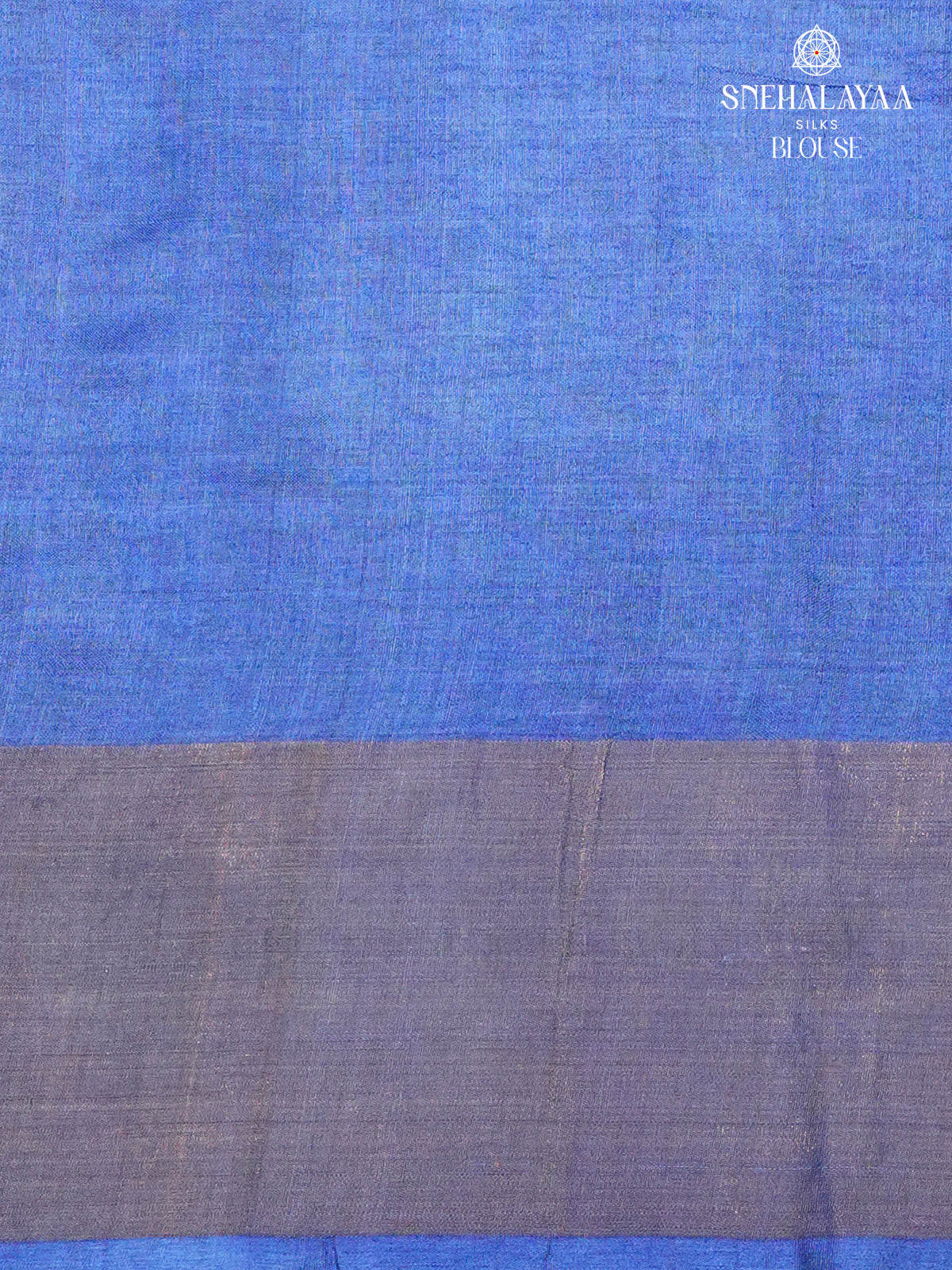 Grey Tussar Silk Saree