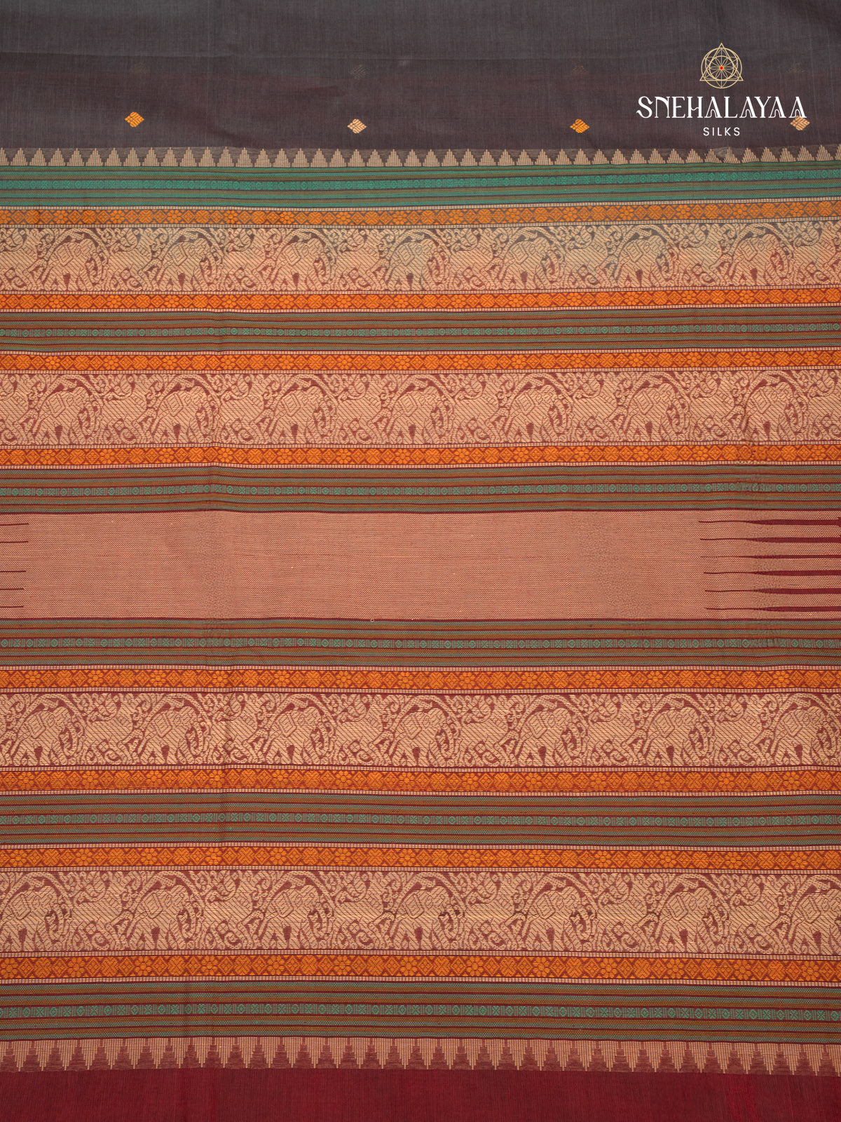 Green Kanchi Cotton Saree