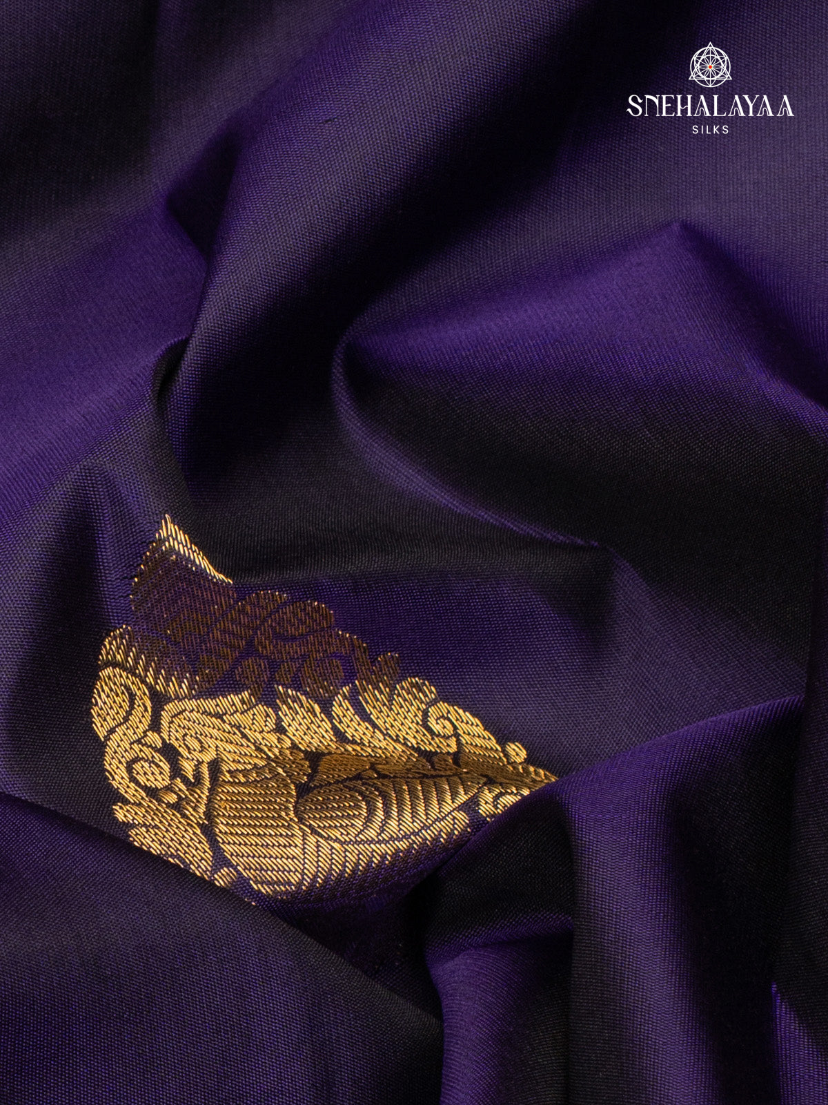 Indigo Kanjivaram Silk Saree