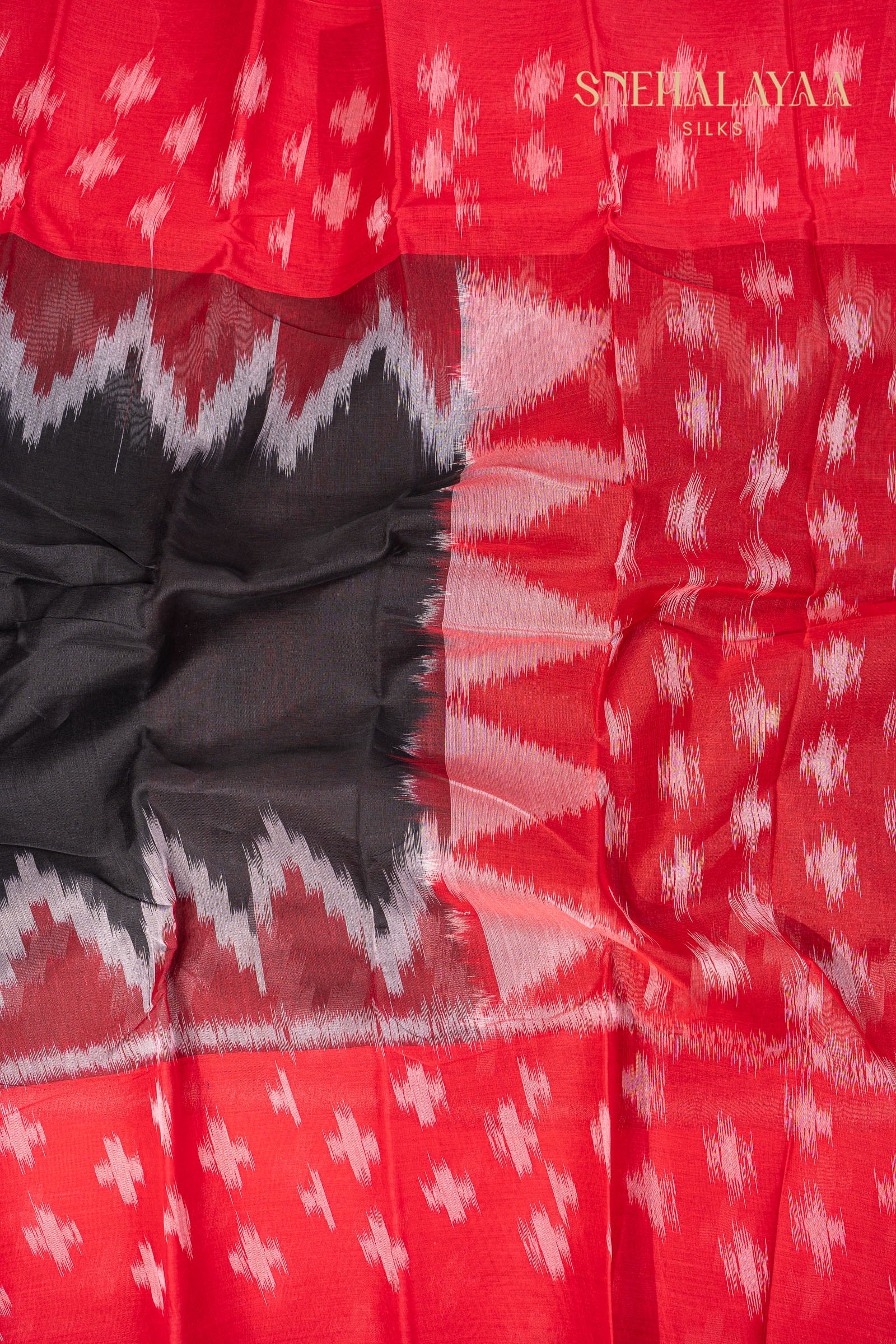 Black Bengal Cotton Saree