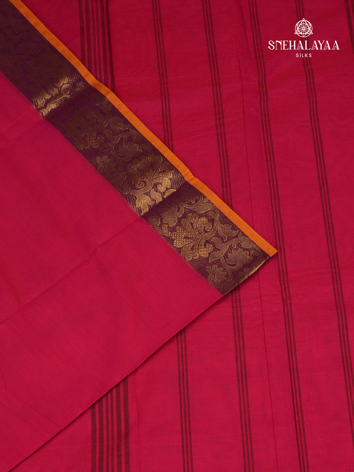Rani Pink Chettinad Cotton Saree