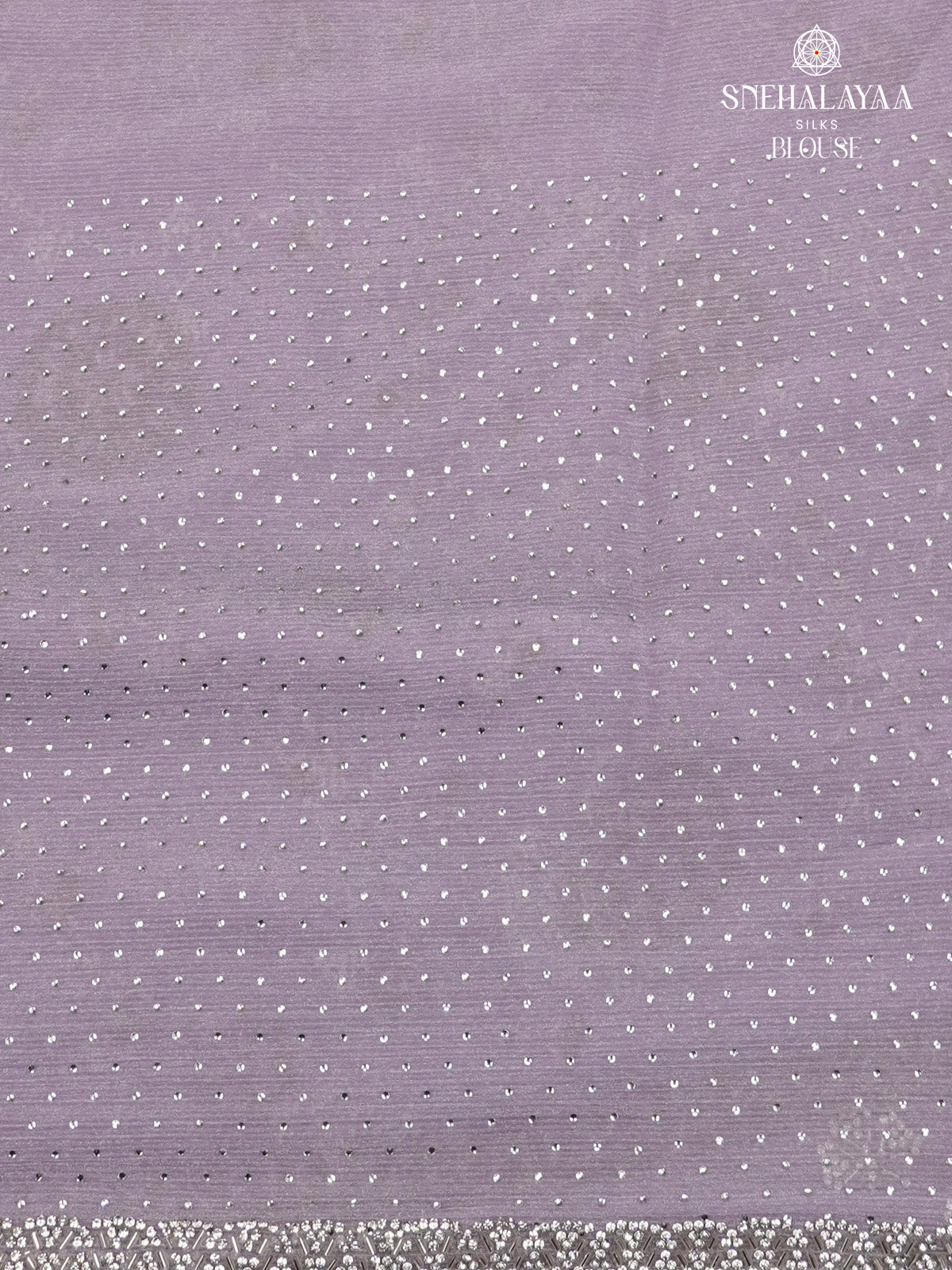 Lilac Designer Saree