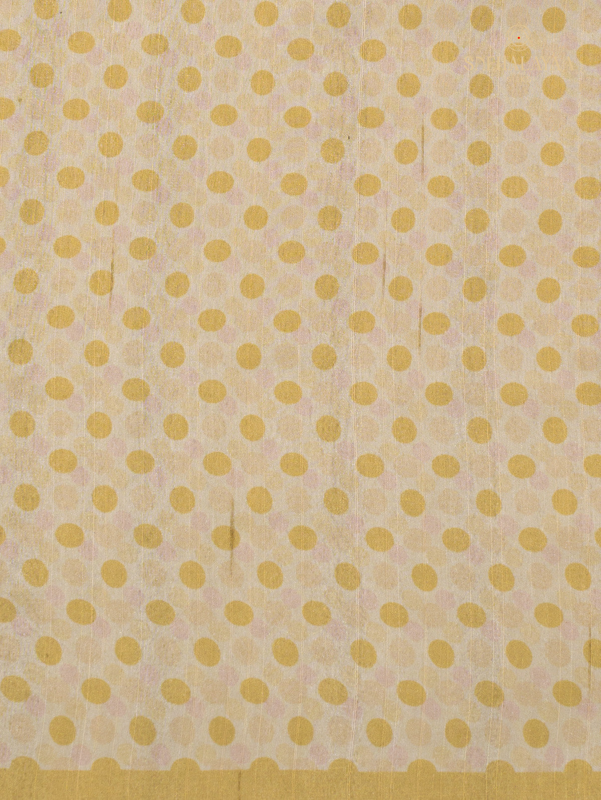 Yellow Raw Silk Embroidery Saree