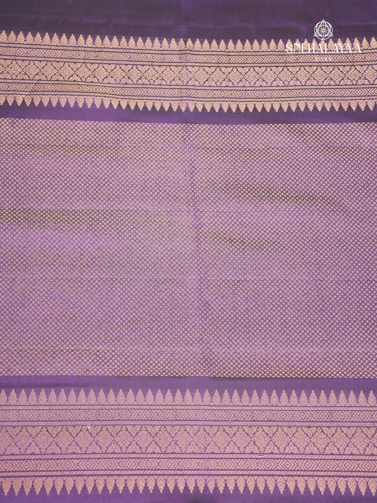 Purple Kanjivaram Soft Silk Saree
