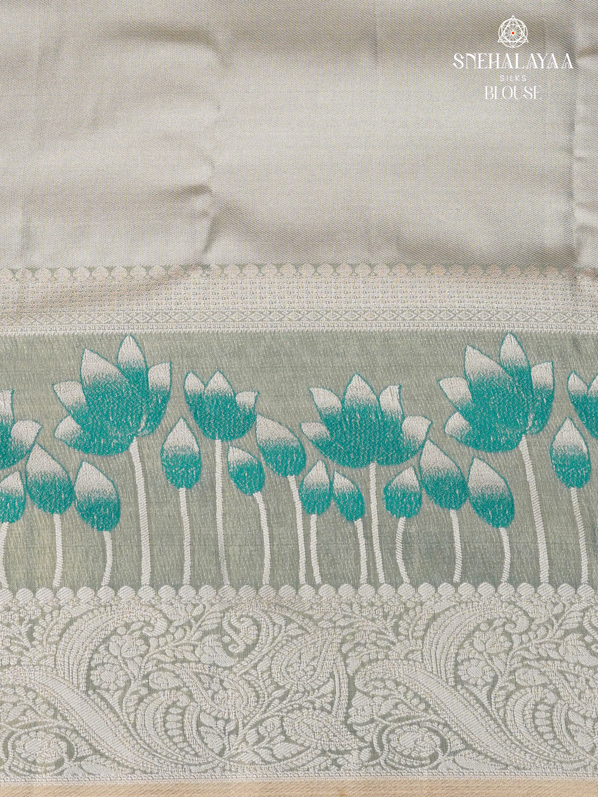 Lavender Art Silk Saree