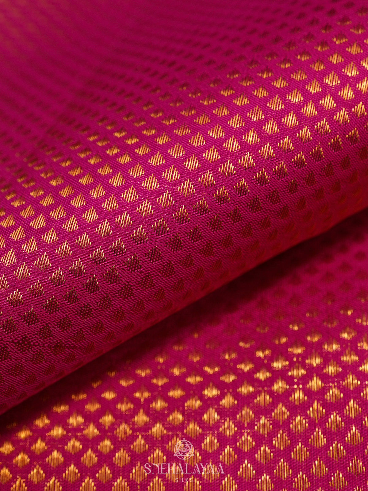 Pink Kanjivaram Silk Saree