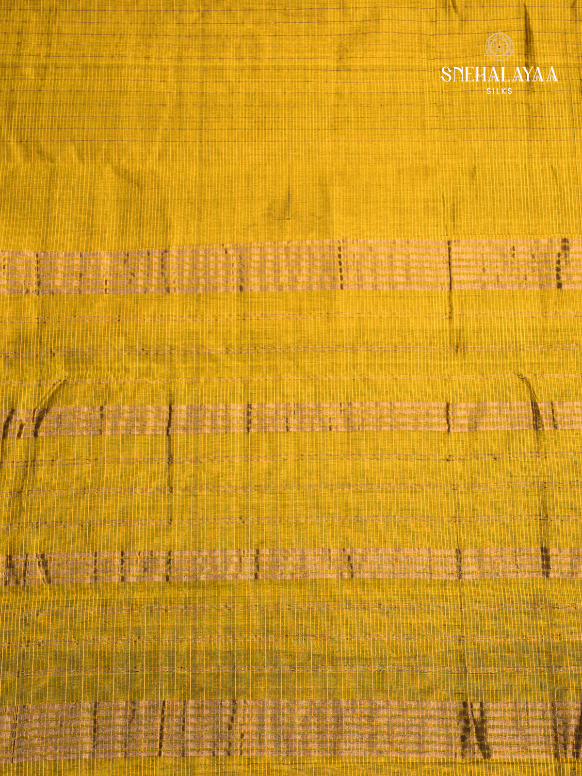 Greyish Yellow Mangalagiri Silk Cotton Saree