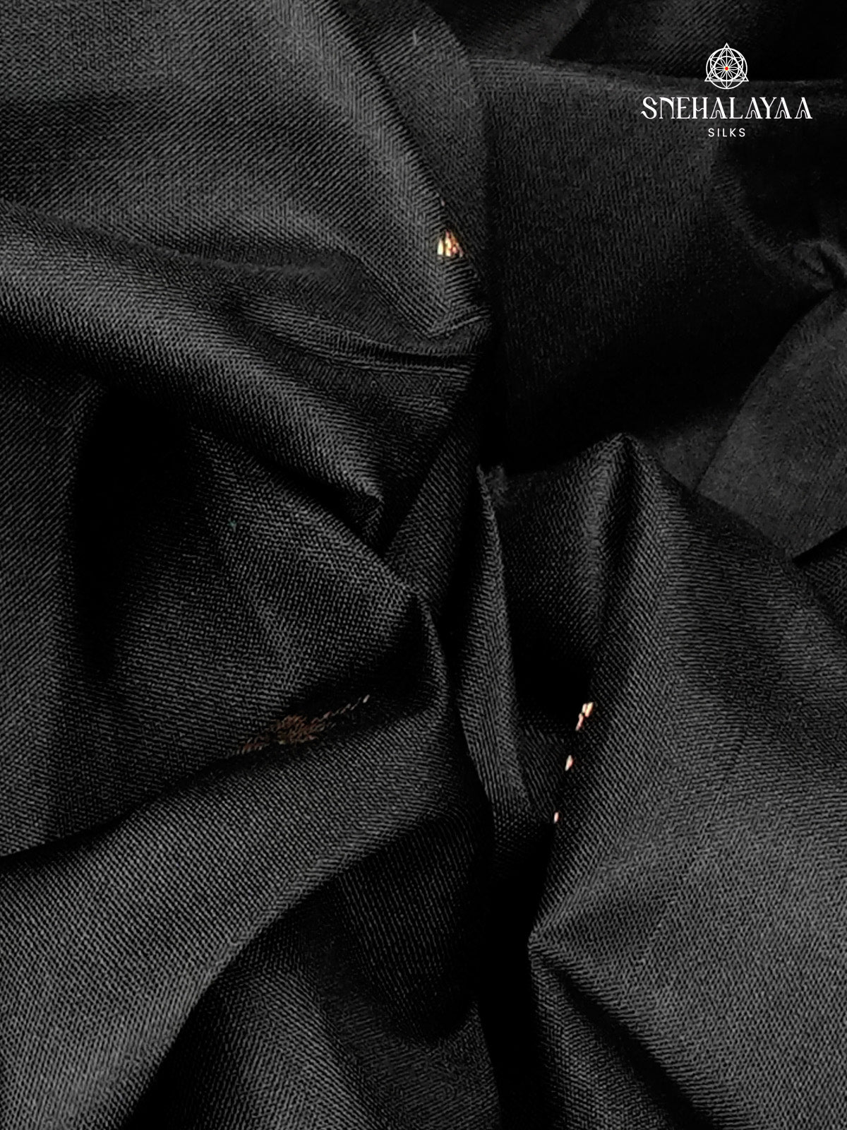 Black Kanjivaram Silk Saree