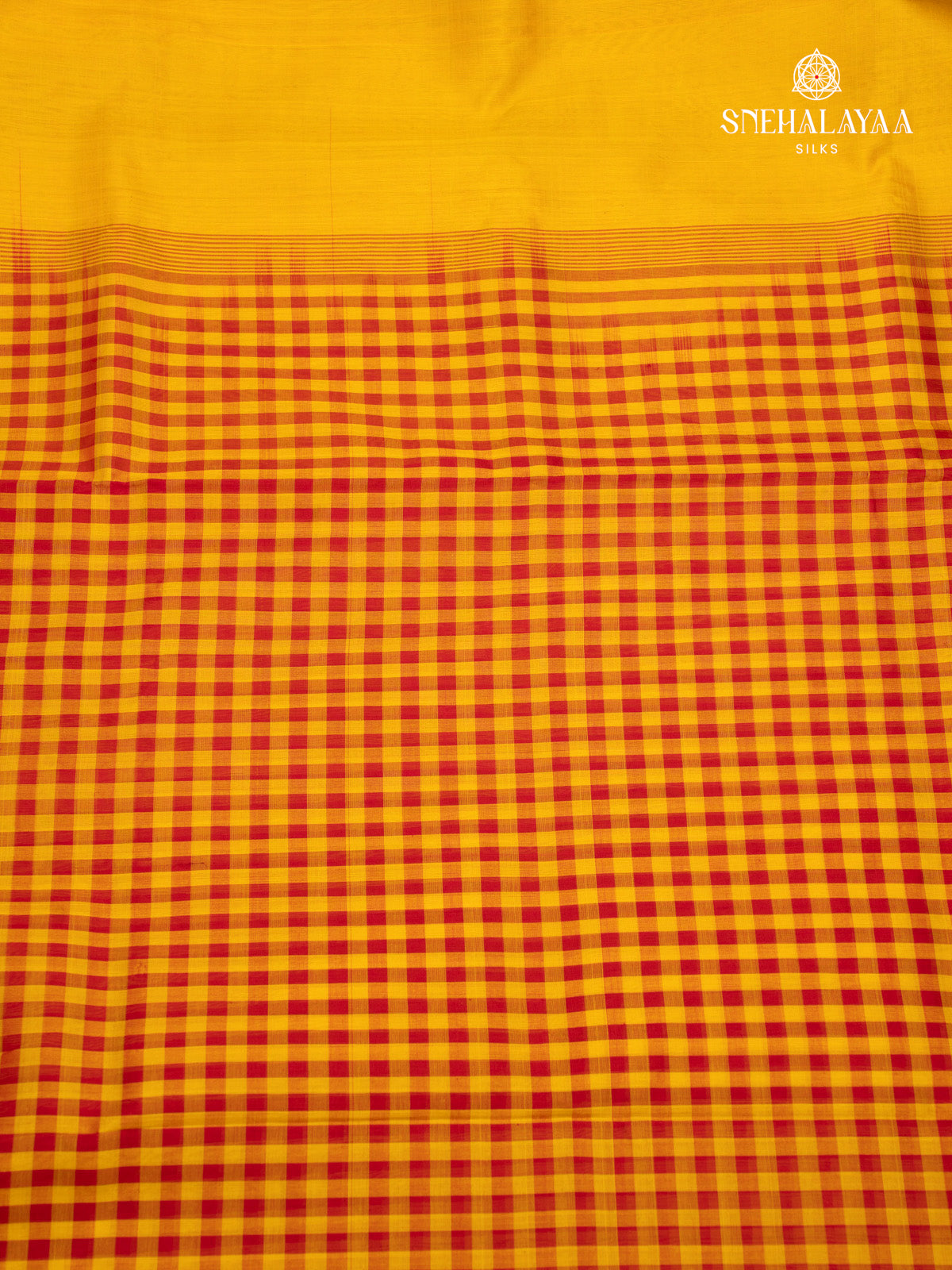 Yellow Kanchi Silk Cotton Saree