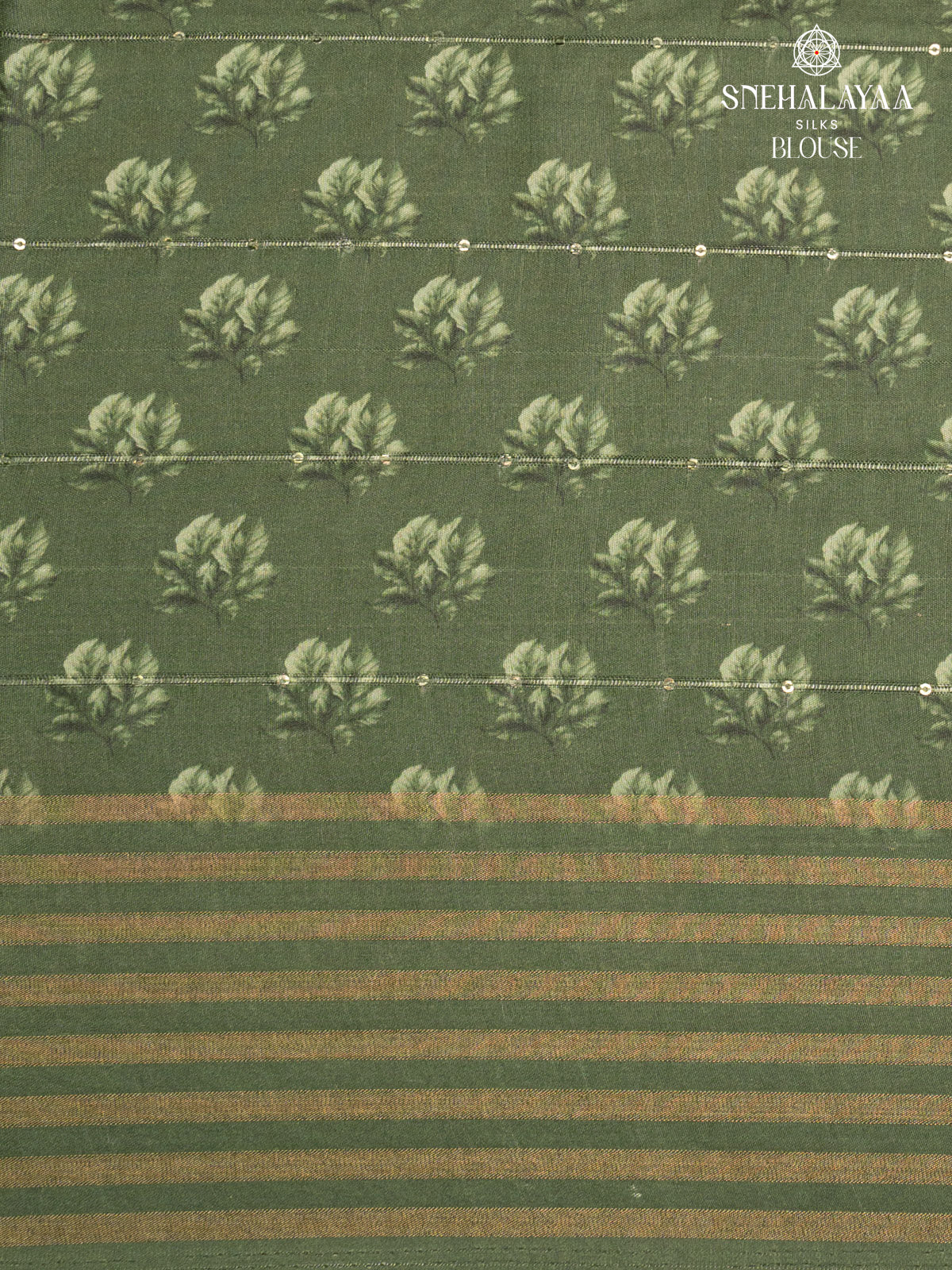 Green Tussar Saree