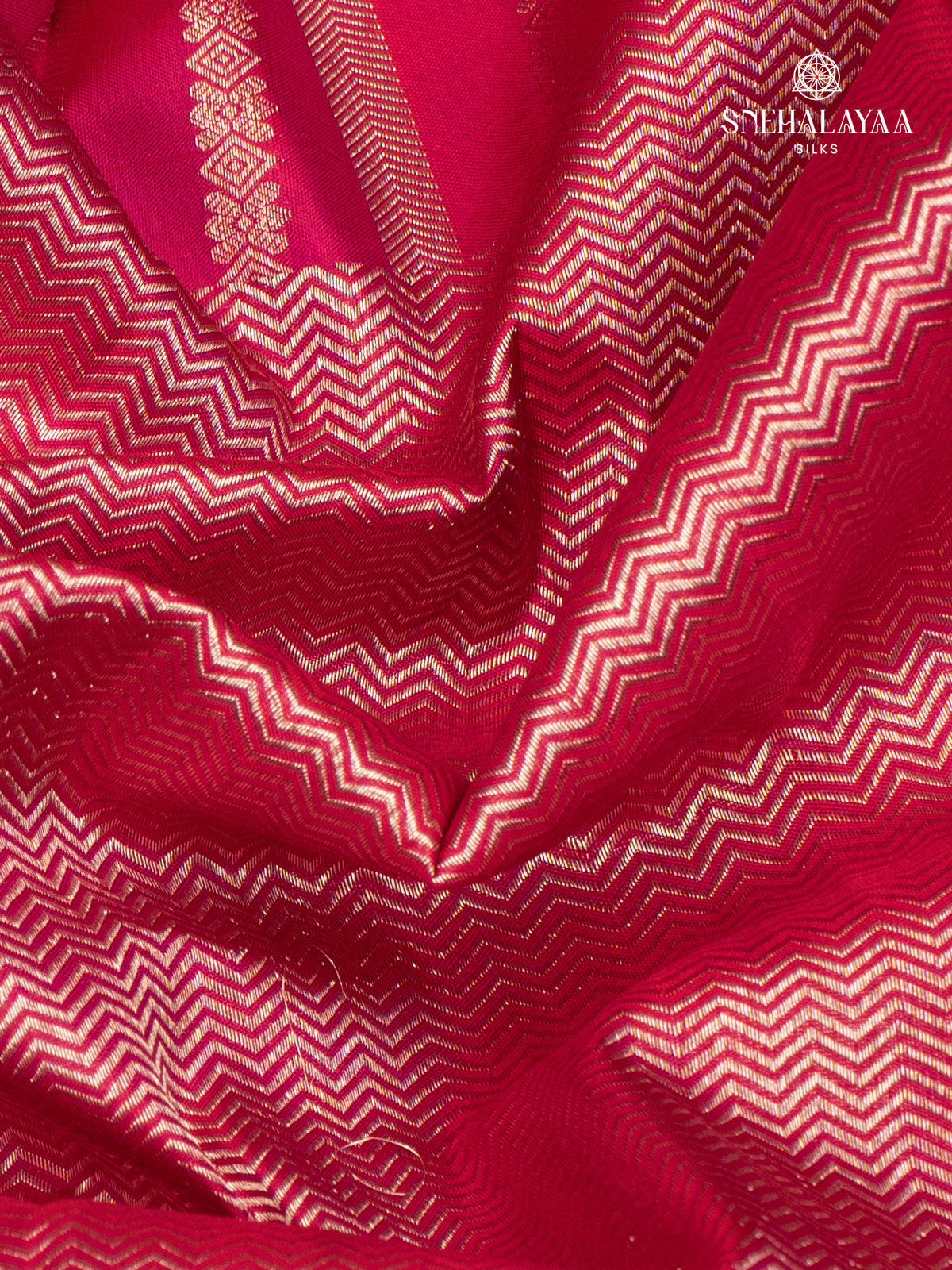 Pink Kanjivaram Silk Saree