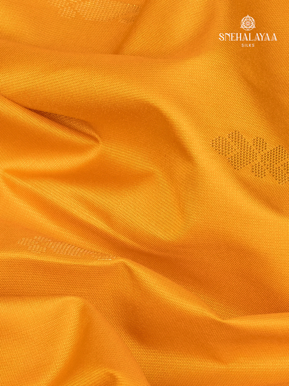 Yellow Gadwal Silk Saree