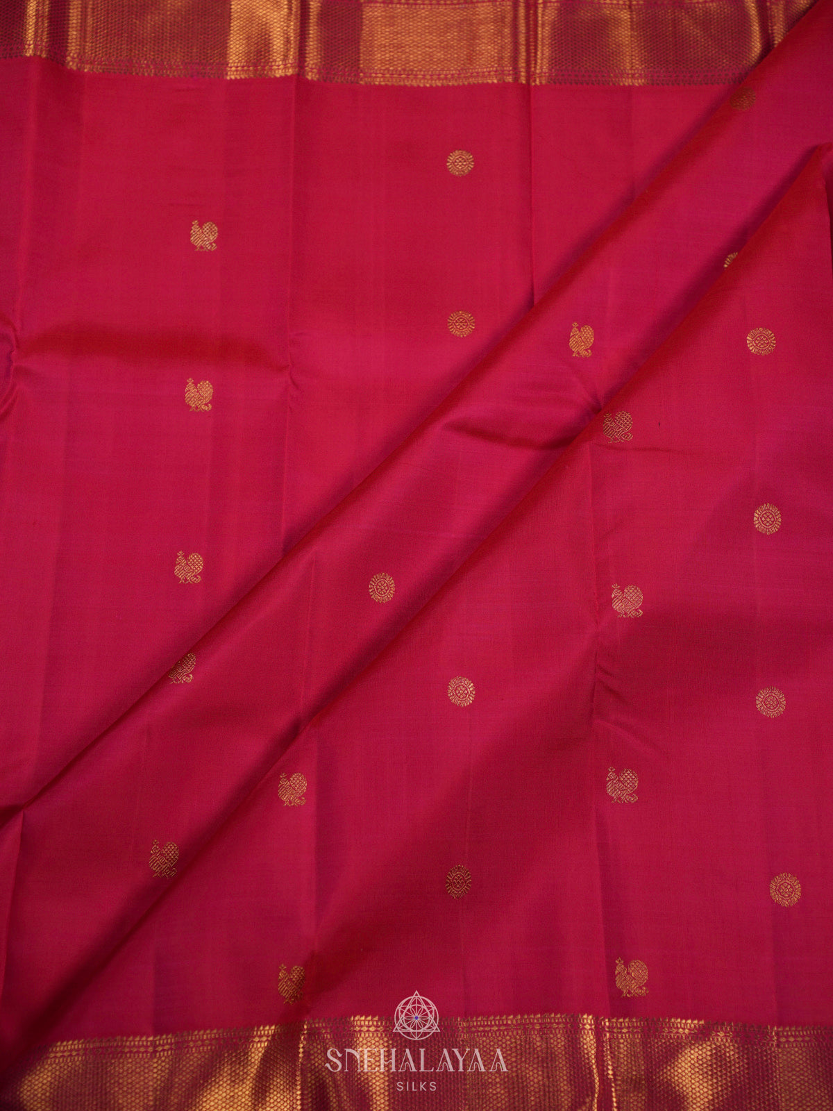 Pink Kanjivaram Silk Saree