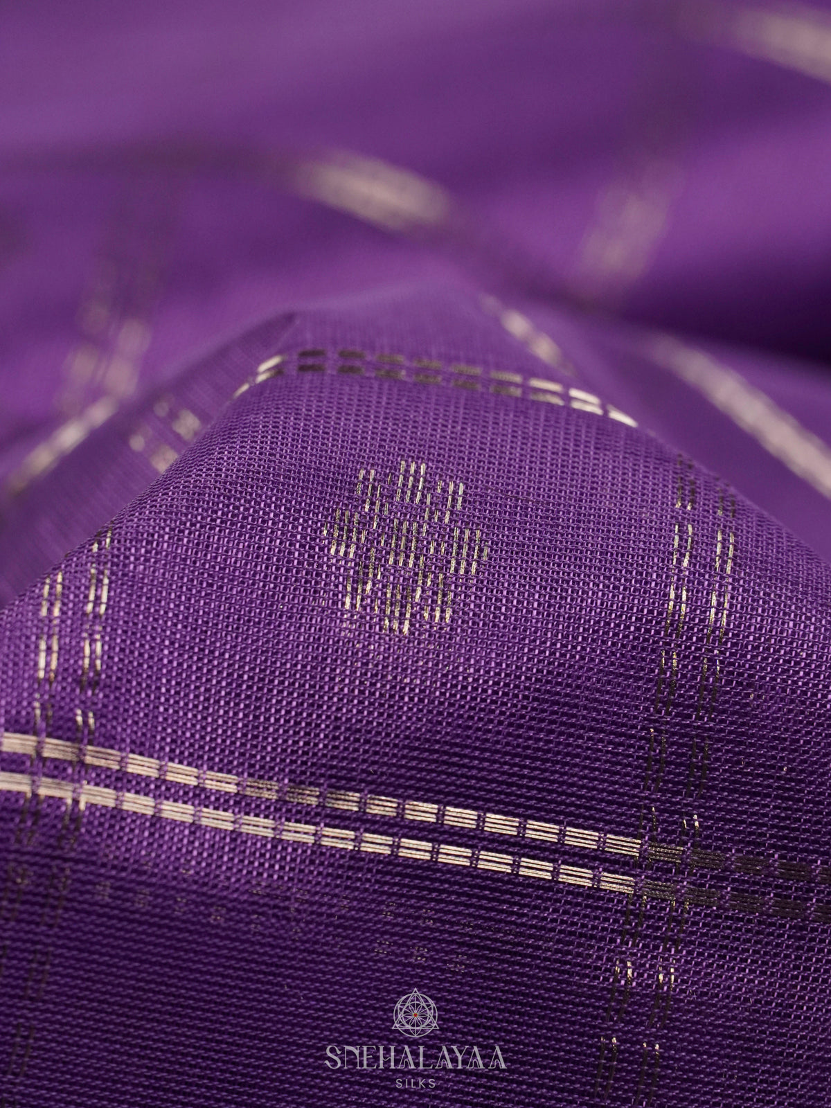 Lavender Managalagiri Kuppadam Silk Saree