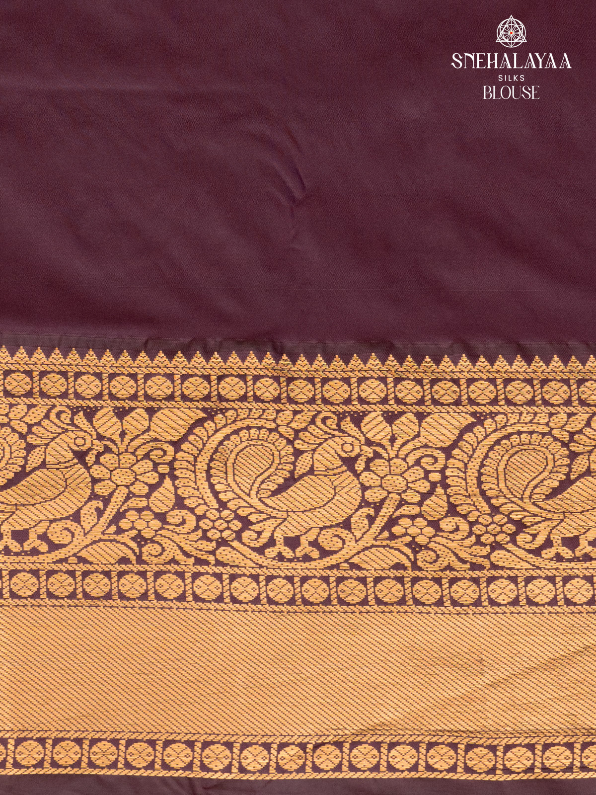 Rust Orange Gadwal Silk Saree