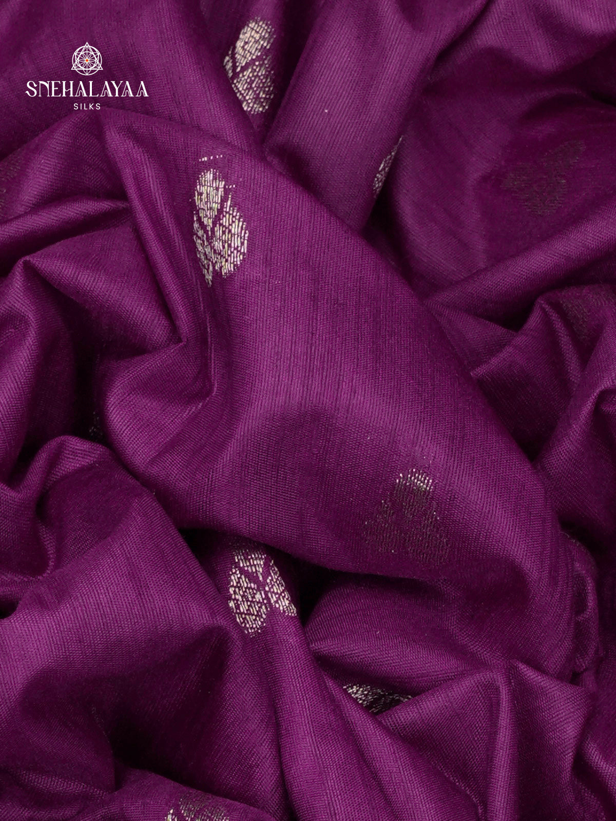 Purple Banaras Dola Silk Saree