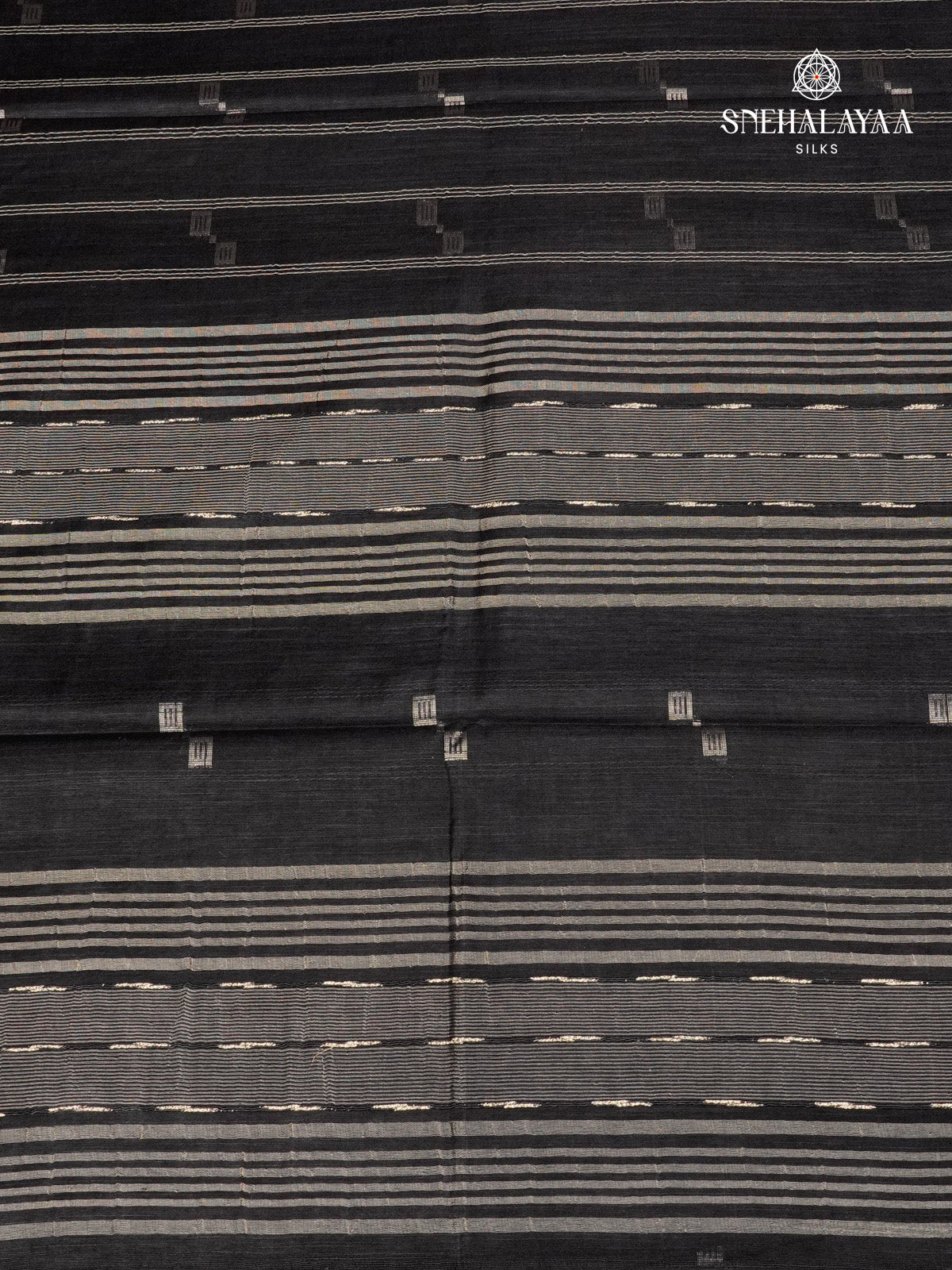 Black Bamboo Silk Saree