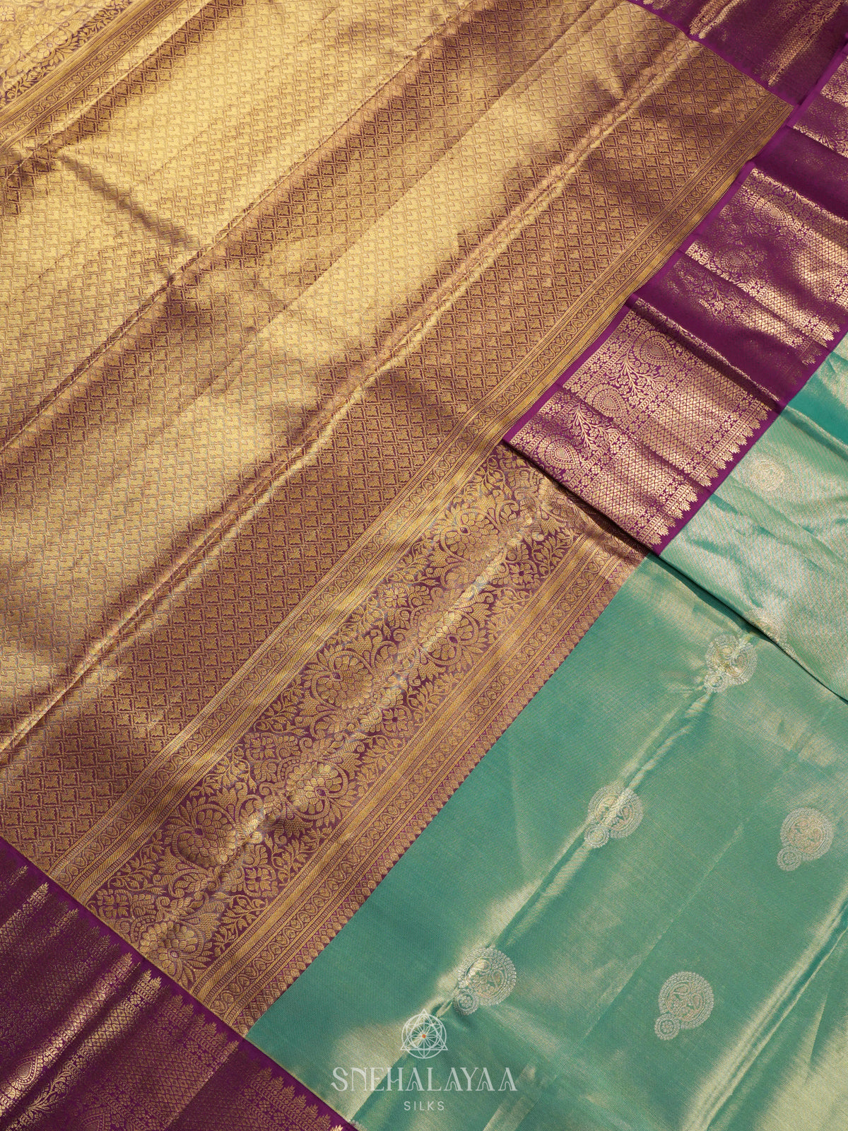 Green Kanjivaram Silk Saree