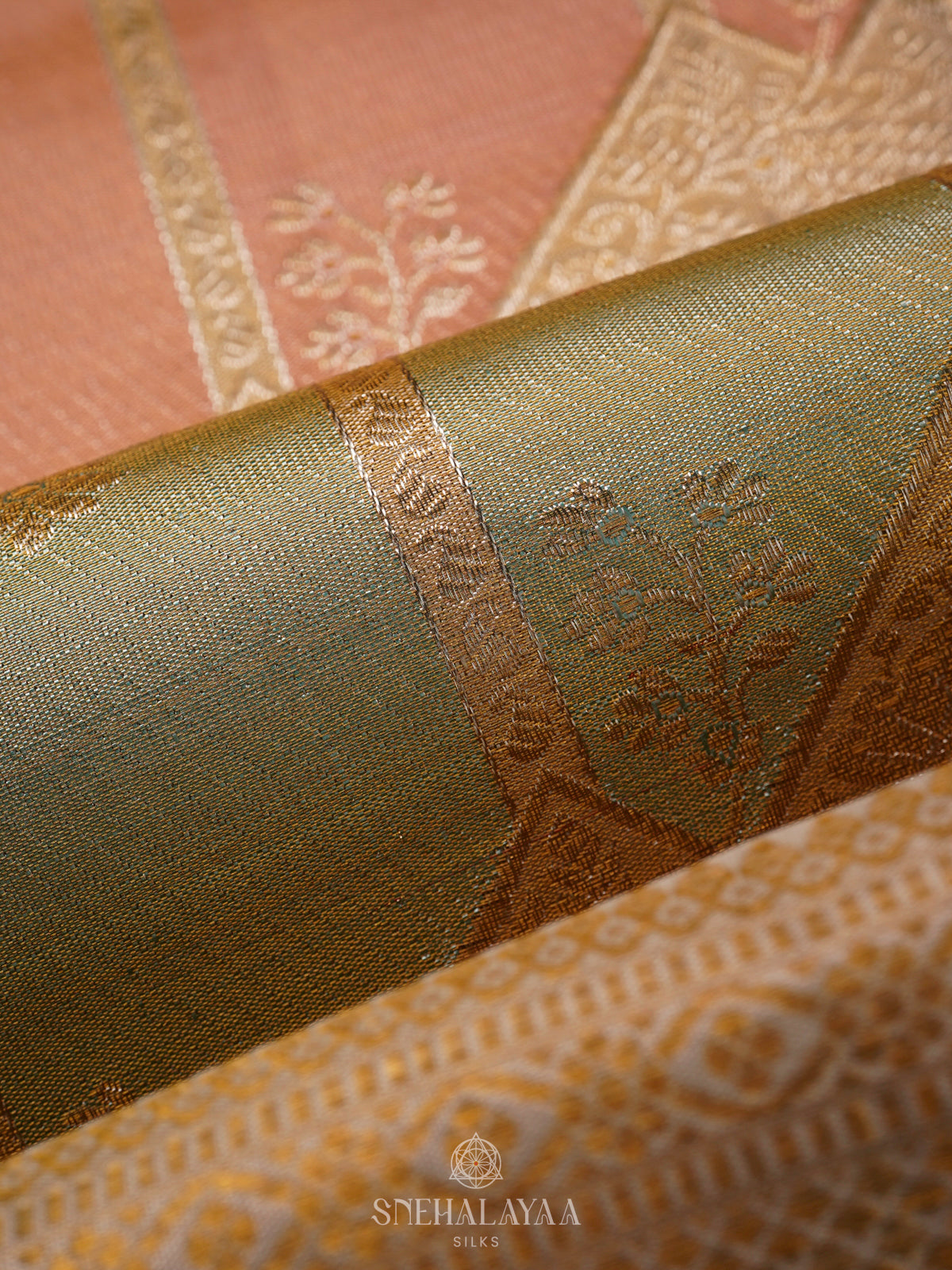 Yellow Kanjivaram Silk Saree