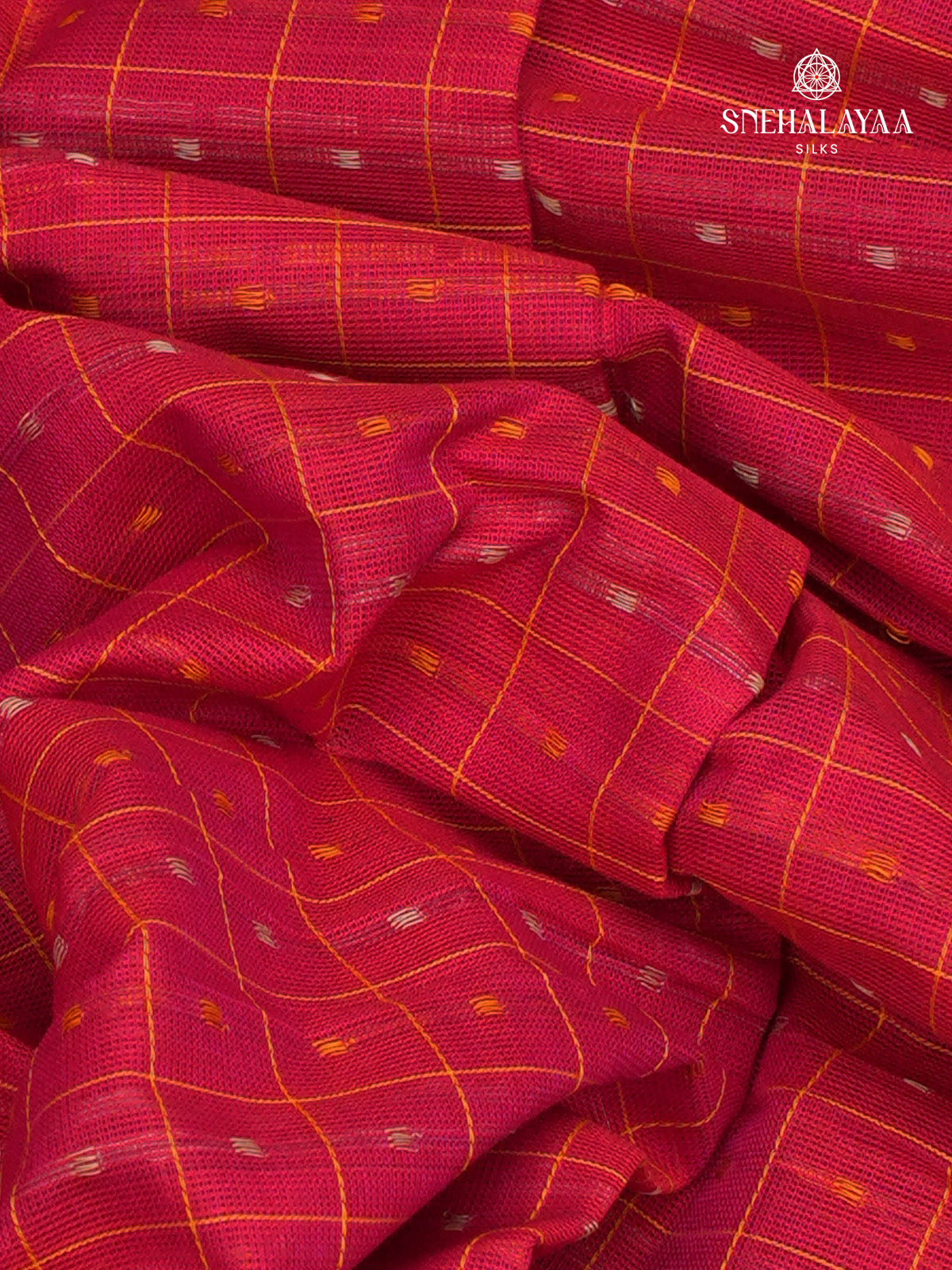 Pink Chettinad Cotton Saree