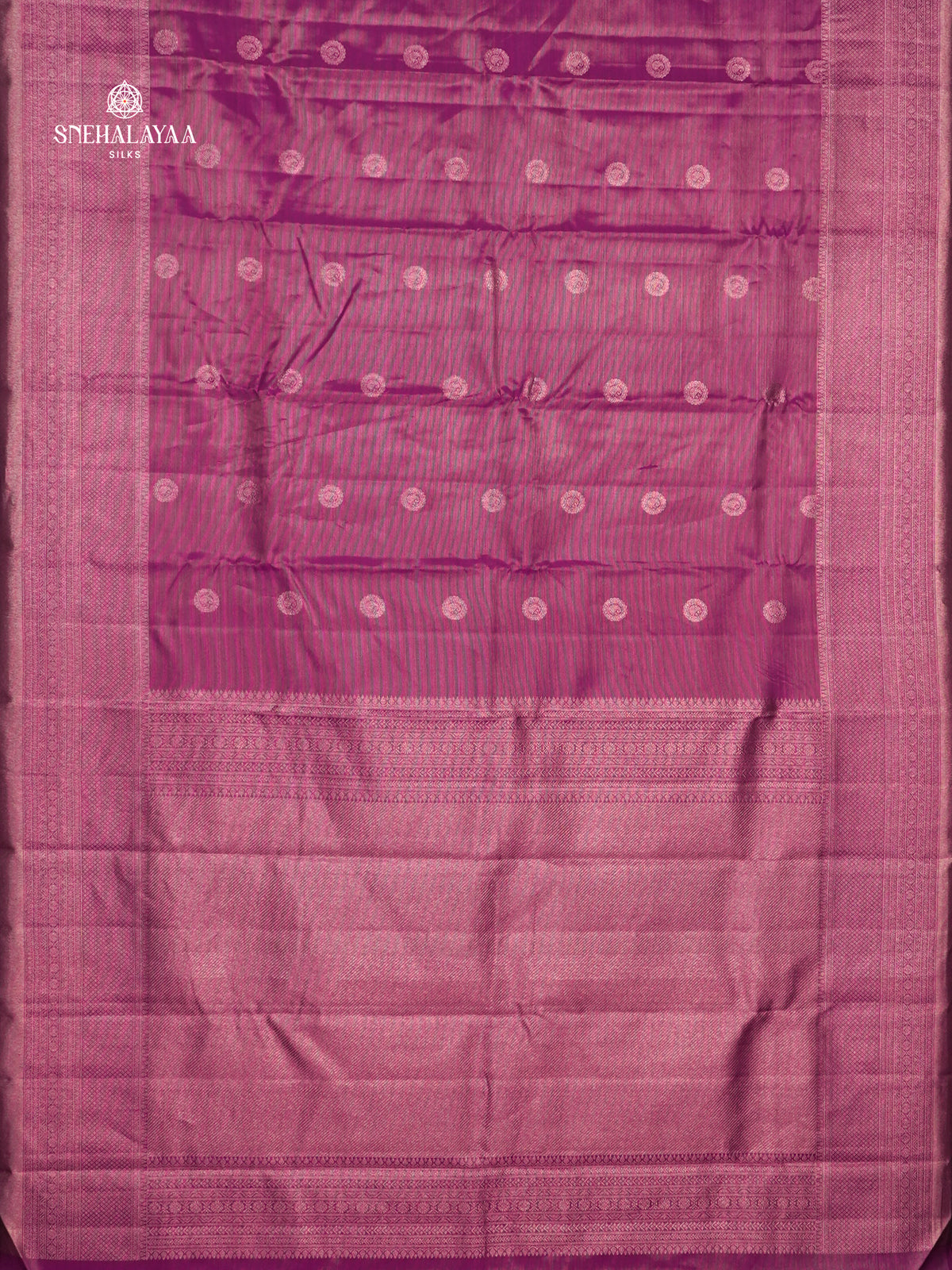 Magenta Kanjivaram Silk Saree