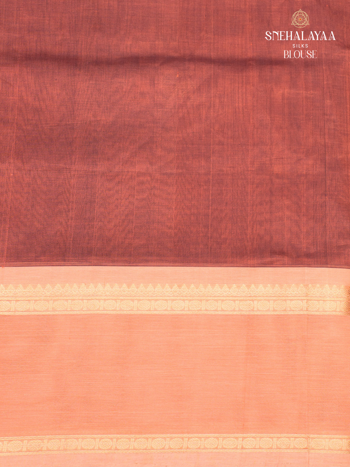Light Brown Kanchi Silk Cotton Saree