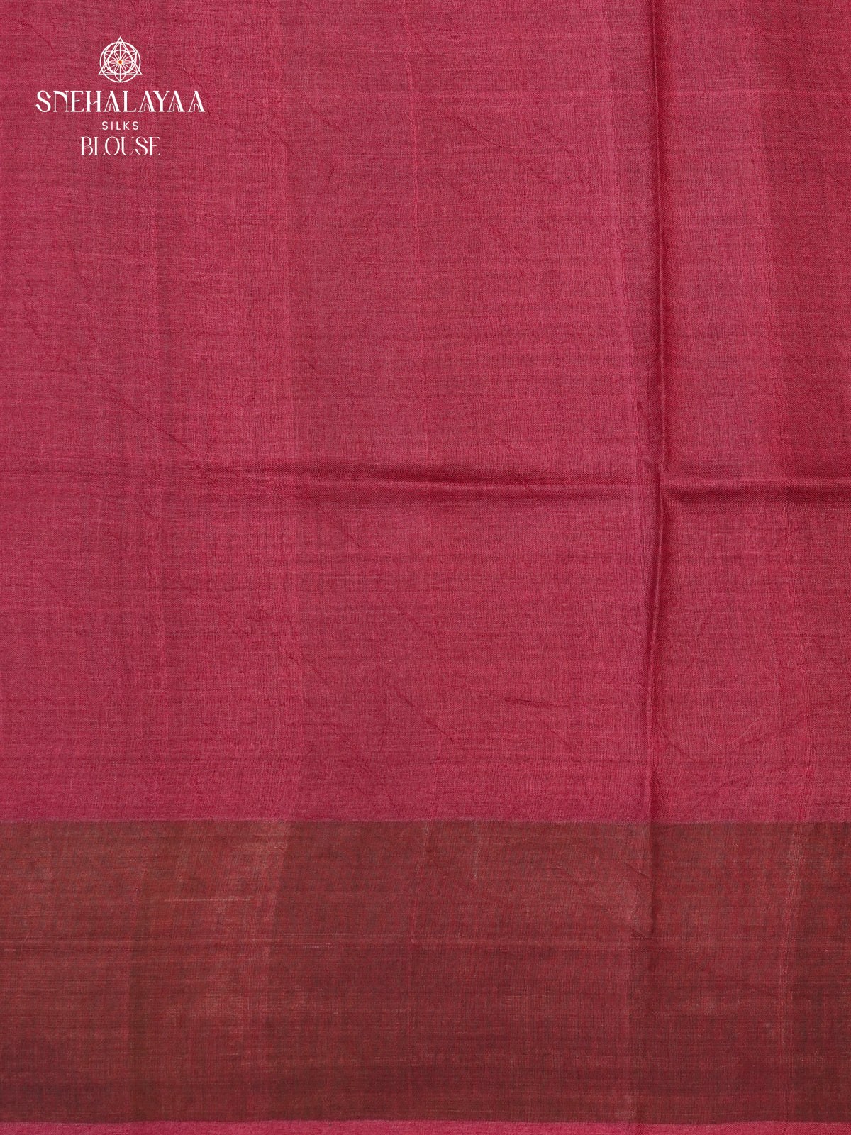 Maroon Tussar Saree