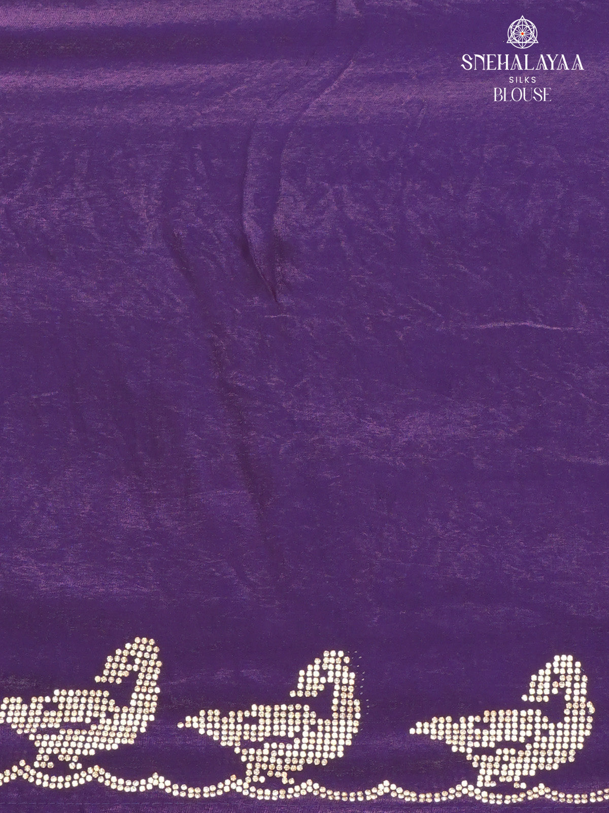 Violet Designer Saree