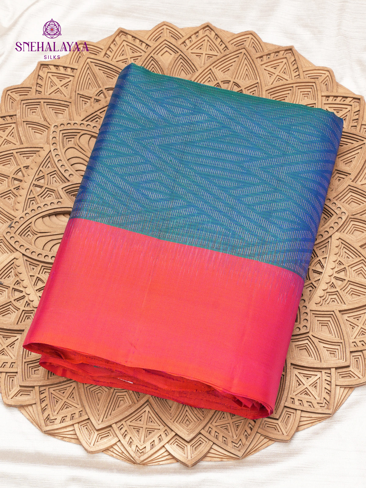 Blue Kanjivaram Silk Saree
