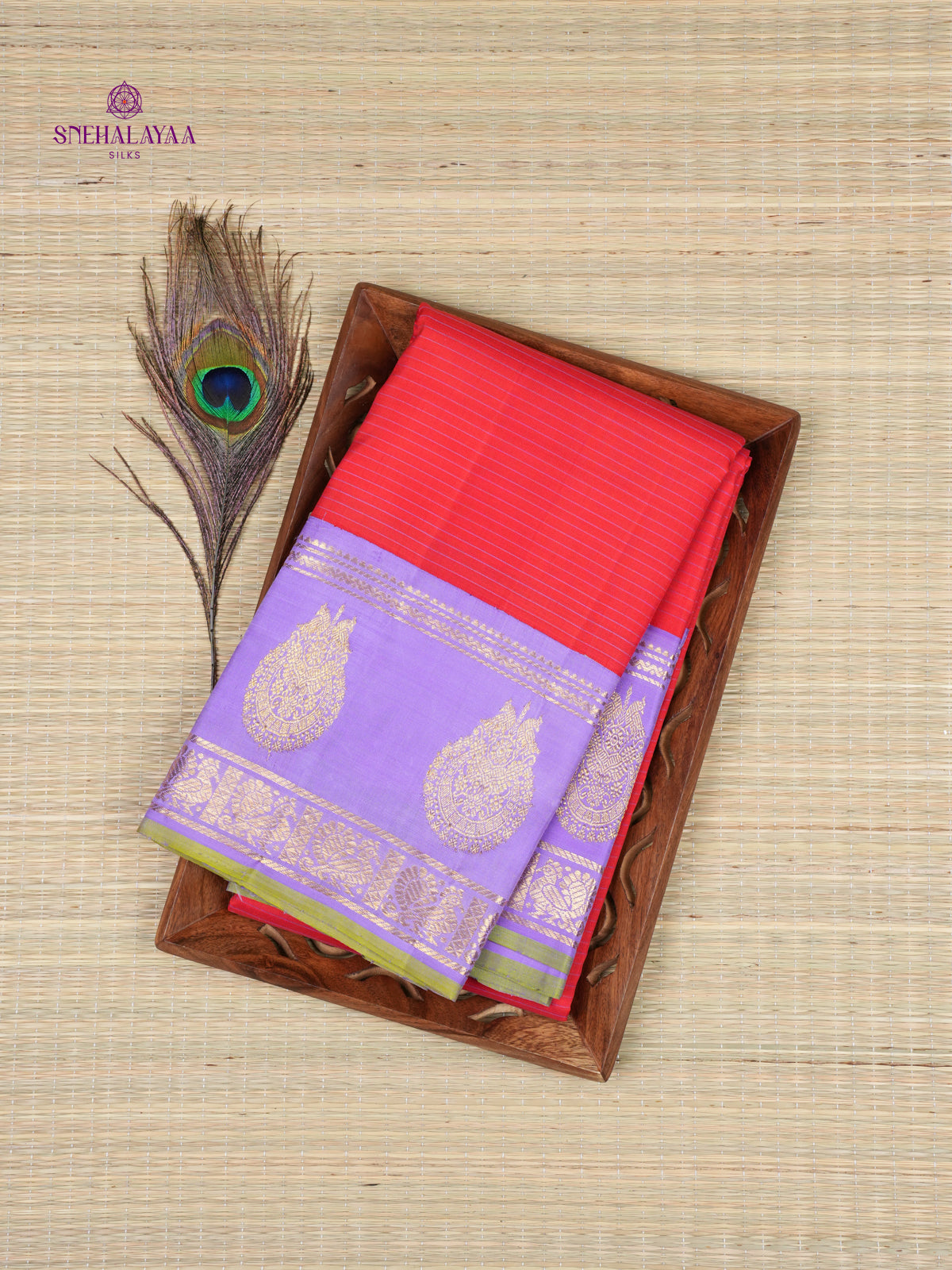 Red Kanjivaram Silk Saree