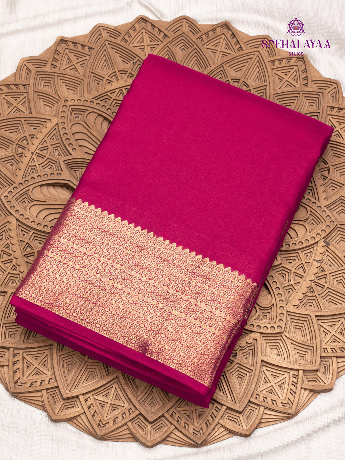 Pink Kanjivaram Silk Saree