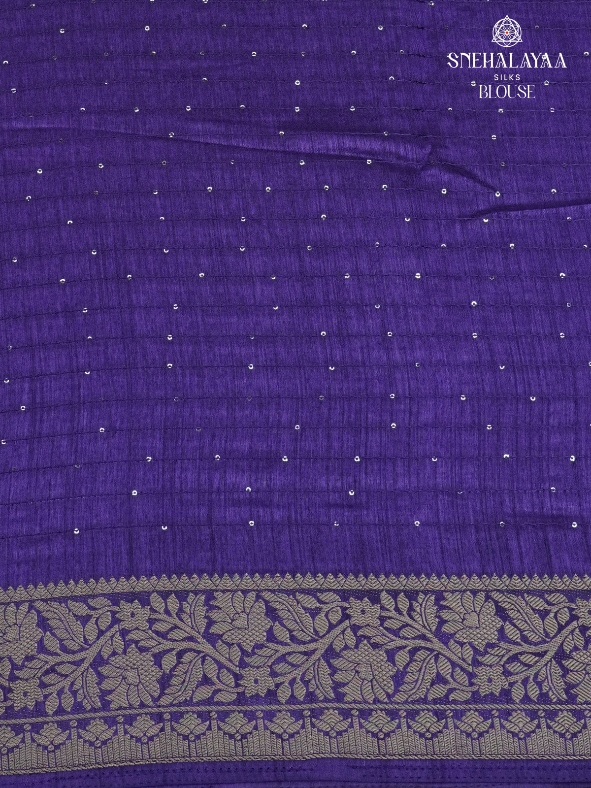 Purple Dola Silk Saree