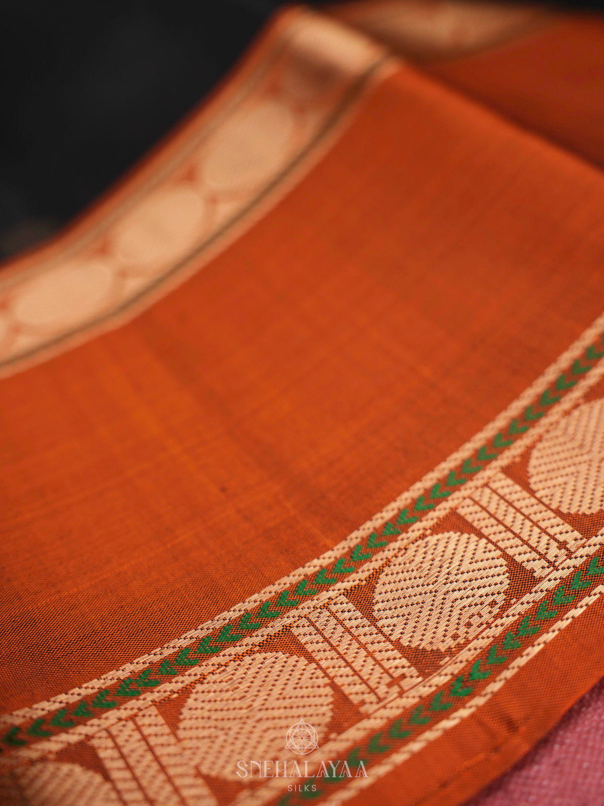 Black Kanjivaram Silk Saree
