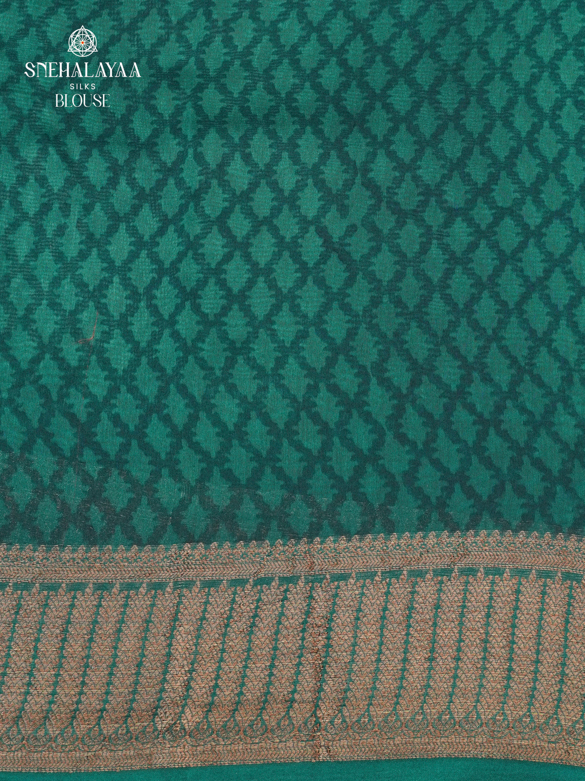 Green Chanderi Saree