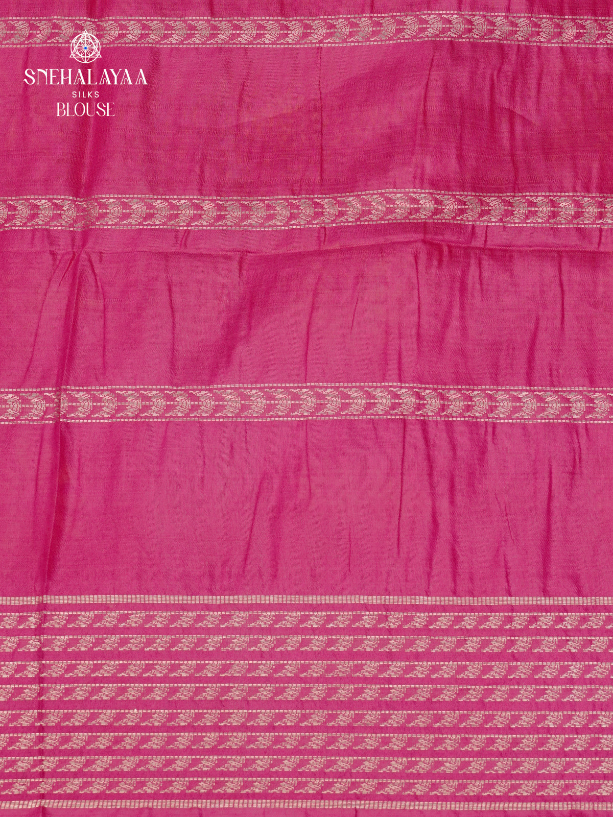 Rani Pink Bamboo Silk Saree