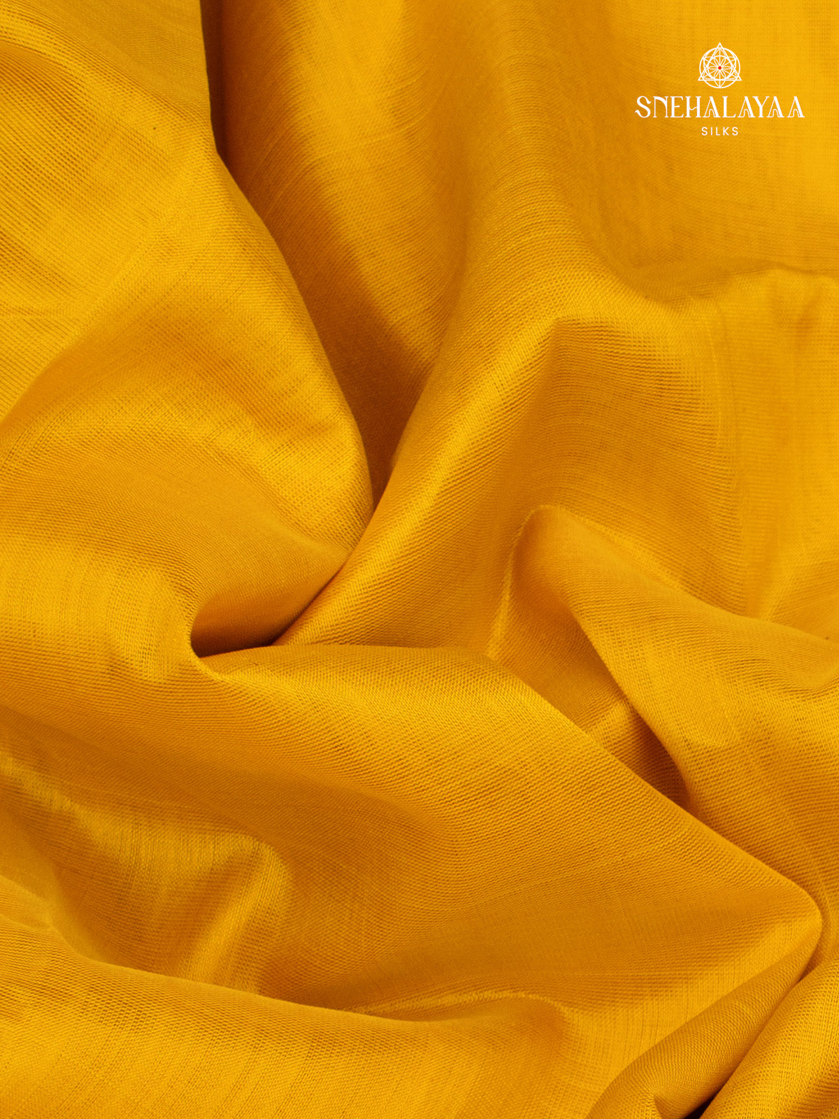 Yellow Kanchi Silk Cotton Saree