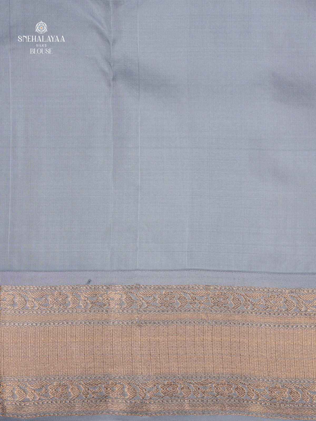 Ocean Blue Kanjivaram Silk Saree
