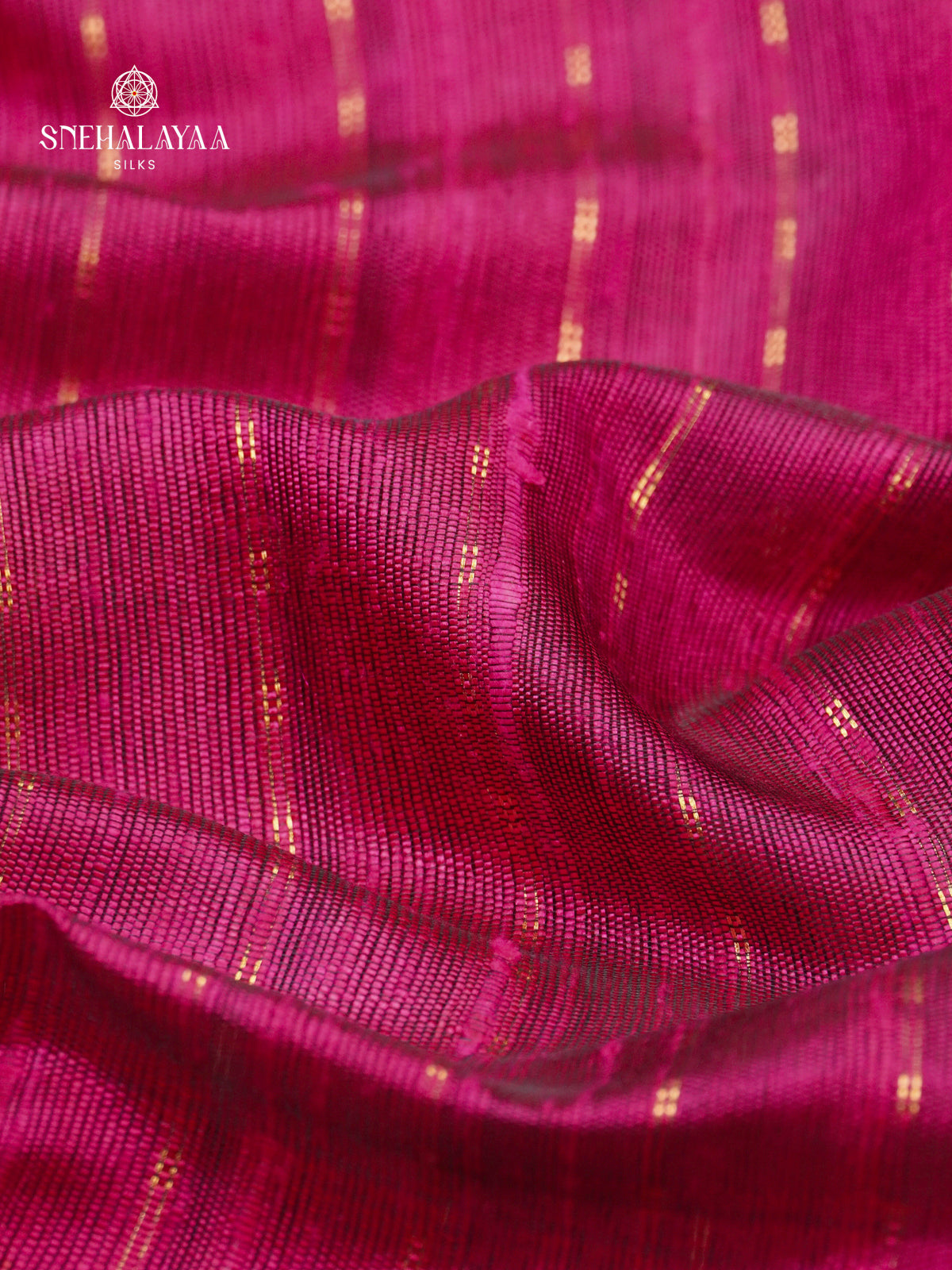 Pink Dupion Silk Saree