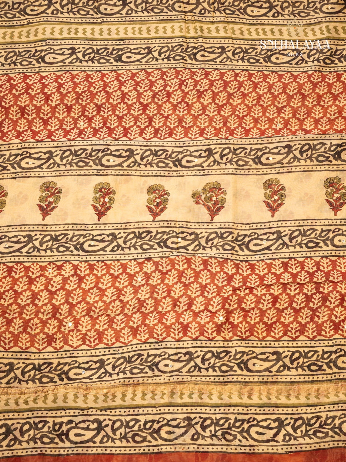 Sandal Chanderi Saree