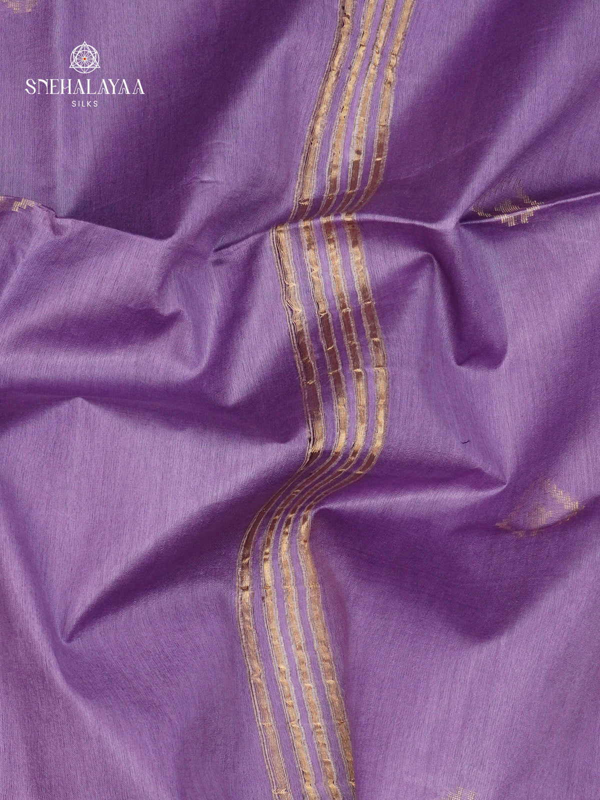 Lavender Tussar Saree