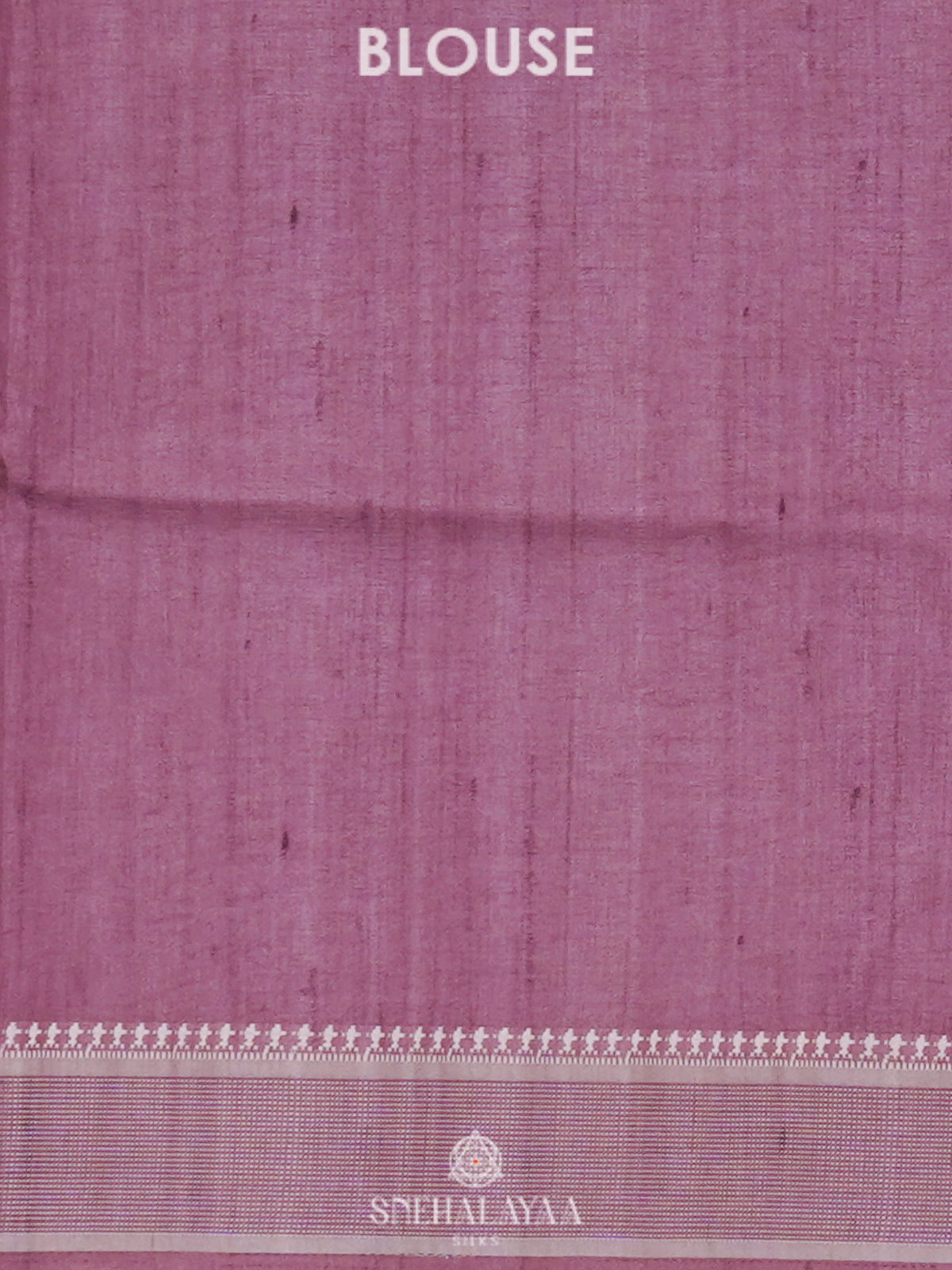 Pale Pink Tussar Saree
