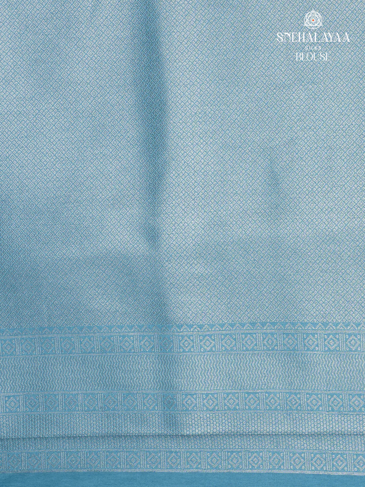 Sky Blue Soft Silk Saree