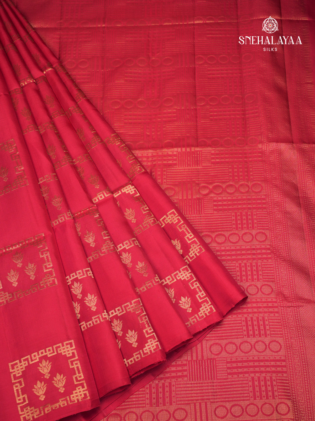 Pink Kanjivaram Soft Silk Saree