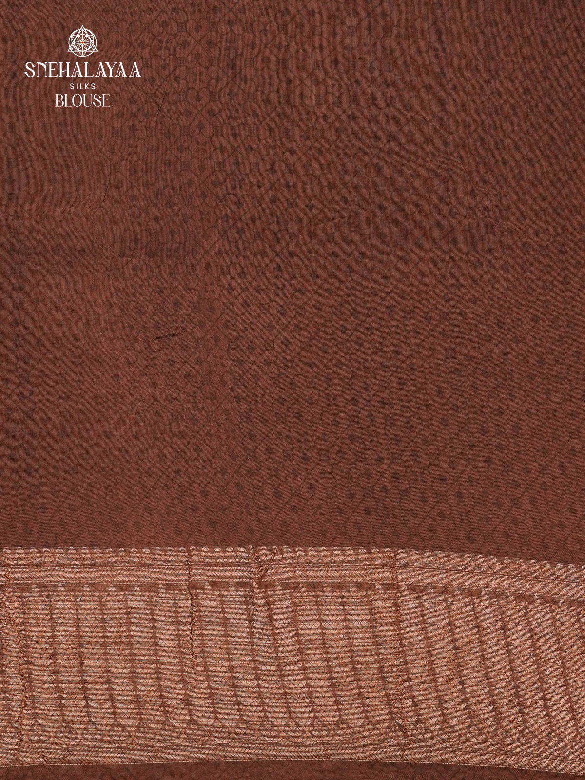 Mustard Yellow Chanderi Saree