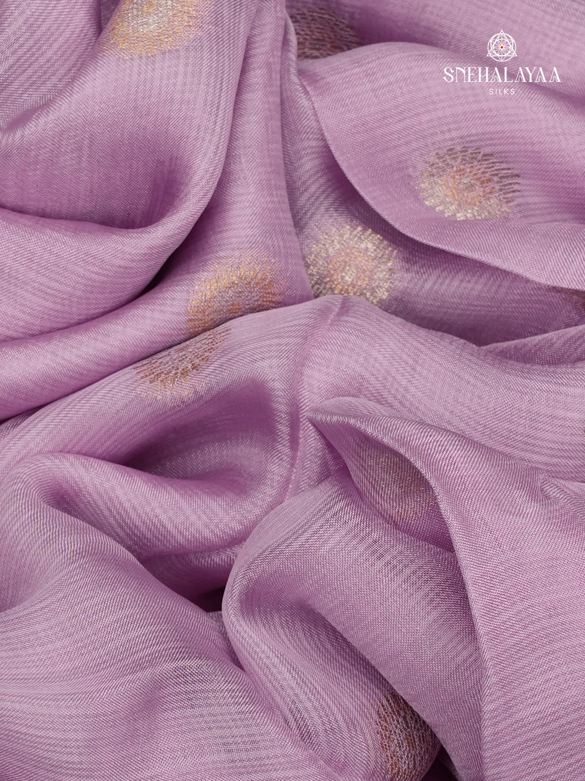 Lavender BanarasSilk Saree