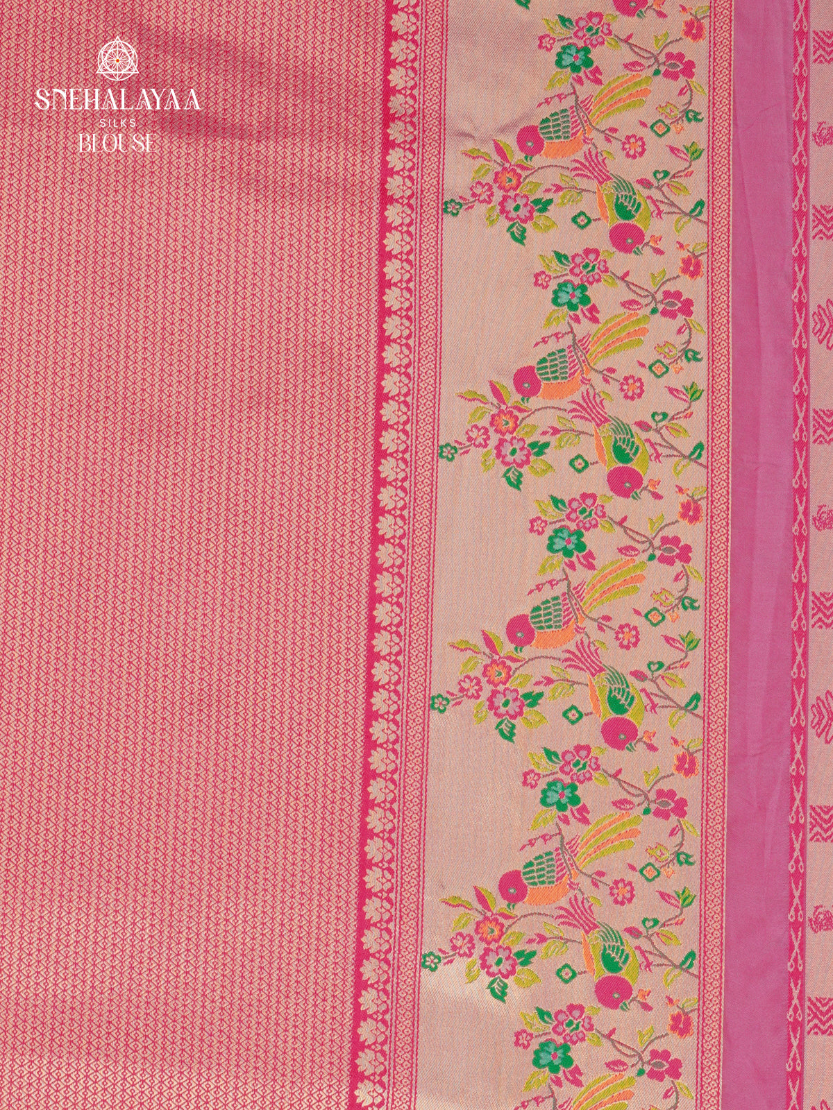 Pale Blue Tissue Paithani Saree