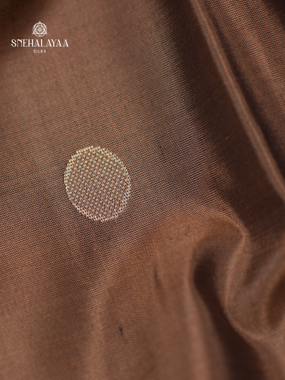 Brown Kanjivaram Silk Saree